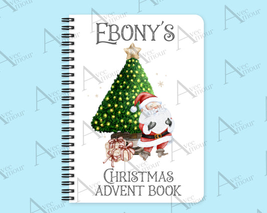 Santa and Tree Advent Activity Book