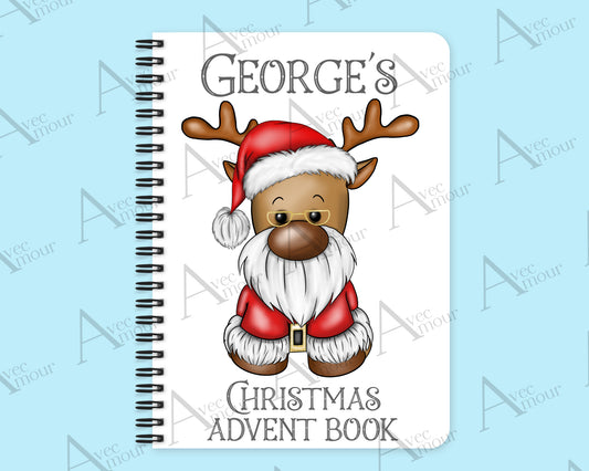 Santa Reindeer Advent Activity Book